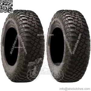 Pair of Mud-Terrain T/A KM3 (8ply) Radial ATV Tires [28x11-14] (2)