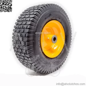 2PK 13x5.00-6 Turf Tire & Rim Assembly for Lawn Garden Tractors Golf Carts 2 PLY