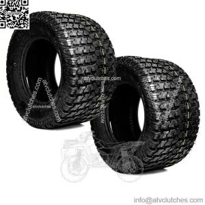 2PK 24x12x12 24x12-12 P5023 Asymmetrical Mower Turf Tires For Toro Wright Scag