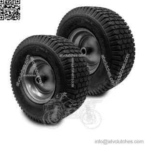 2PK 13x5.00-6 Turf Tires & Rim Assembly Fits Lawn & Garden Tractors Golf Carts