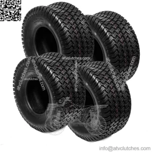 4PK 18x8.50-8 18x8.50x8 Lawn Mower Golf Cart Turf Tires P512 4PR Tubeless