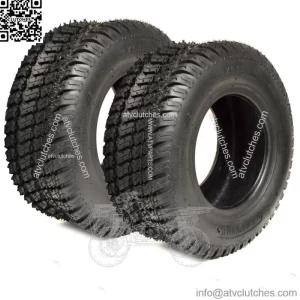 (2) 16/6.50-8,16/6.50x8 Lawnmower / Golf Cart Turf 4 ply Tubeless Tires