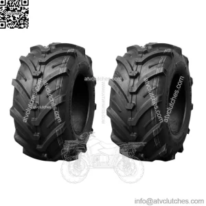 Set of 2, Deli 18x8.50-8 Lawn Mower Tires 8 Ply Heavy Duty Garden Tractor Lug