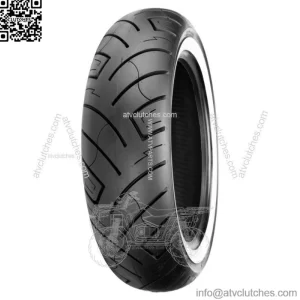 Shinko SR777 150/70B18 76H Rear Whitewall Tire HD Harley Motorcycle (For: Harley-Davidson)