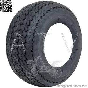 Topspin 18x8.5-8  Sawtooth Golf Cart Street/Course Tire 4 Ply | No Lift