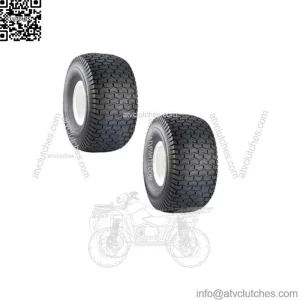 SET Of TWO 15X6X6 15X6.00-6 Turf Tires Garden Tractor Lawn Mower Riding Mower