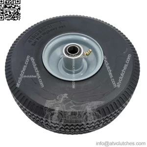 Billy Goat 440279 Wheel Assembly 10.5 Solid Tire Force Kit