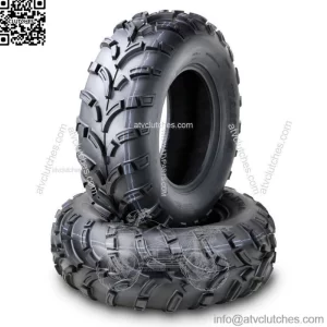 2 Front ATV Tire 24x8-12 24x8x12 for 2000-2017 Honda Fourtrax Rancher 24x8.00-12