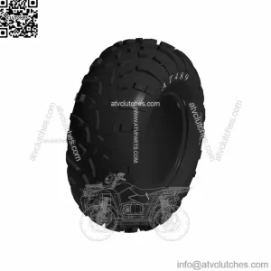 Polaris Rear Carlisle AT489 Tire, 25x11-R12, Genuine OEM Part 5412008, Qty 1