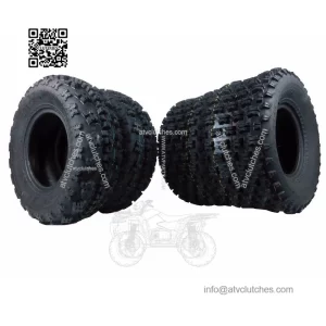 21x7-10 & 20x10-9 ATV TIRE SET (All 4 Tires) Kawasaki KFX400 450R Suzuki LTZ400