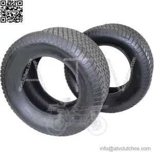 Set of 2 Turf Tires 23x9.50-12 4 Ply for Lawn & Garden Mowers
