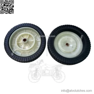Craftsman Agri-Fab Tow-Behind Leaf Sweeper Wheel Tire Set (40113) - Pair of Replacement Lawn Sweeper Tires