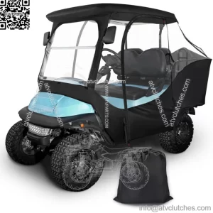 4 Passenger Golf Cart Enclosure for Club Car Precedent,600D Driving Golf Cover