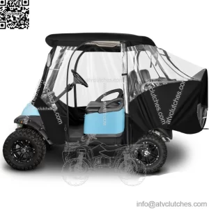 Golf Cart Driving Enclosure for Club Car Precedent 4 Passenger 600D Rain Cover