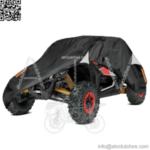 NEVERLAND 300D Utility Vehicle Cover Waterproof For Can-Am Maverick X3 Turbo RR (For: Can-Am Maverick X3)