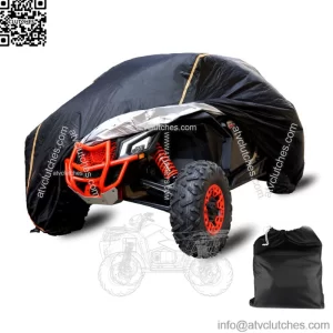 UTV Storage Sun Rain Cover w/ Relective Strip for Can-Am Maverick X3 Max R Turbo