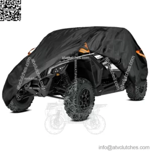 Side By Side Utility Vehicle Cover Outdoor For Can-Am Maverick X3 XDS XMR Turbo (For: Can-Am Maverick X3)