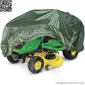 Riding Lawn Mower Cover, Heavy Duty Oxford&PVC Tractor Cover 100% waterproof, Suitable for Craftsman, john deere, Troy Bilt etc. Decks up to 54 Inch