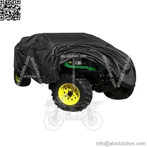 LP93547 Full-Size Heavy-Duty Gator Protective Cover, Durable Waterproof Gator Storage Covers Against Water, UV, Dust, Dirt, Wind for Outdoor Lawn Mower Storage Replace for John Deere LP93547 CPLP93547