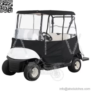 600D Golf Cart Cover Enclosure Protector 2 Passenger for Club Car EZGO YAMAHA