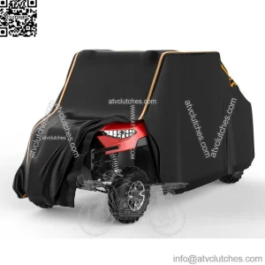UTV Cover Vehicle Storage For Polaris Ranger Crew XP Can Am Defender 6x6 Max (For: Kawasaki Teryx4 800)