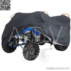 Waterproof ATV Cover Storage Sun Protection For Yamaha Raptor 350 660R 700 700R