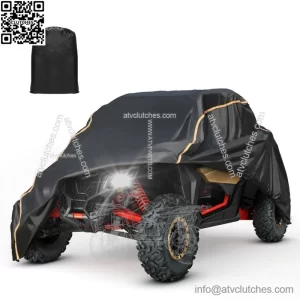 UTV Storage Cover with Reflective Strip for Can-Am Maverick X3 RS (2015-2025) ?C Sun & Rain Protection