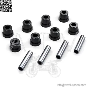 Golf Cart Rear Leaf Spring Bushing Kit for EZGO TXT/Medalist 1994-up Gas/Electric, Club Car DS 1992-up, 8 Bushings 4 Metal Spacers
