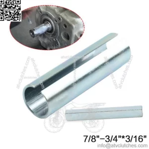 Generator shaft adapter pulley hole reducer sleeve bushing and key shaft 7/8"-3/4"*3/16"