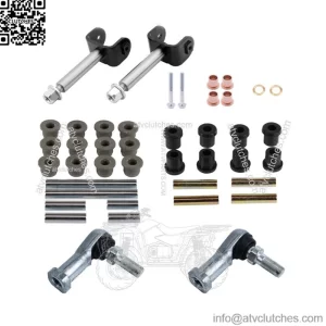 Club Car Precedent Front Rear End Repair Kit Tie Rod End King Pin & Bushing Kit