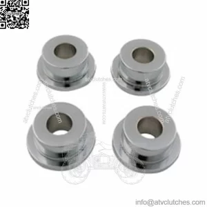 Solid Aluminum Handlebar Riser Bushings Mounts Harley Softail Dyna Sportster (For: Harley-Davidson)