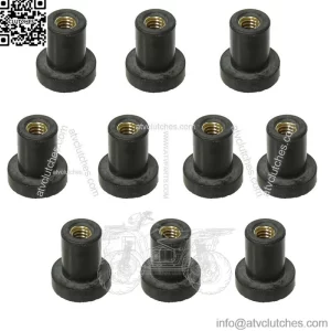 10 Pack  Wellnut Grommets Well Nuts for Polaris Replaces OEM# 7541923