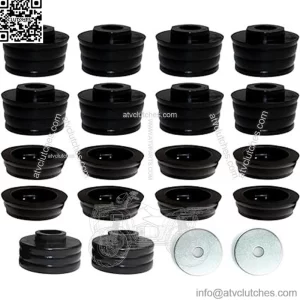 Body Mounts, Body Cab Bushing Kit, for 08-16 Ford F250 F350 Super Duty 2WD 4WD Polyurethane Body Cab Mount Bushing Kit 18pcs