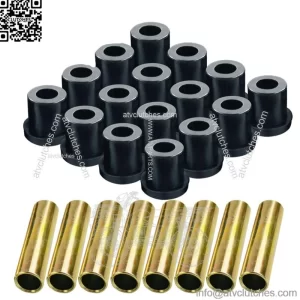 Golf Cart Front Rear End Bushing Kit for Club Car DS 1981-Up, Front Rear Springs