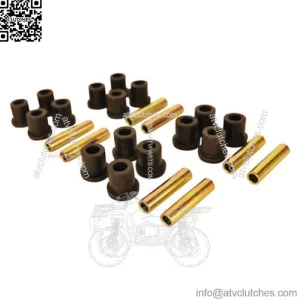 Front Rear Leaf Spring Bushing Set For Club Car DS Carryall Golf Cart, Set of 4