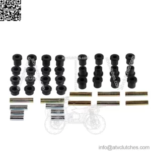 Front Rear End Bushing Kit for Club Car DS Carryall, Front Rear Springs & A-Arms