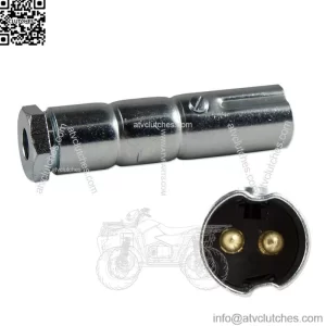 AA5692R Auxiliary Male 2-Pin Connector Plug-Fits many John Deere Tractor models