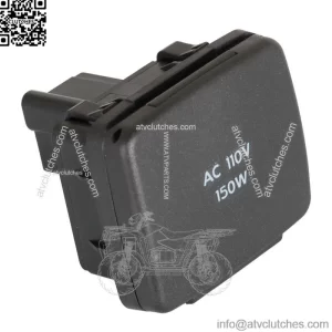 Center Rear AC Power Outlet Socket Plug 110V 150W For 2011 12-16 Ford Lincoln