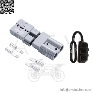 50A gray plug with connector for winch