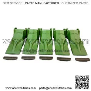 5-pk FITS V29SYL V29 29SYL V Style Bucket Digging Teeth W/ 29PN V29PN Flex Pins