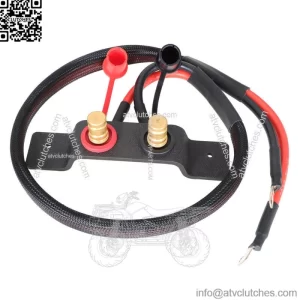 Remote Battery Terminal Relocation Kit Battery Jump Post For Can-Am Maverick X3 (For: John Deere Gator CS)