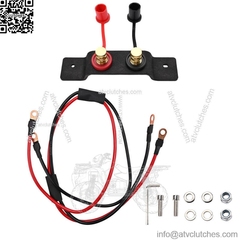 Remote Battery Terminal Relocation Kit Jump Post Cable For Can-Am Maverick X3