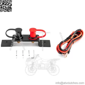 Remote Battery Terminal Relocation Kit Battery Jump Post for Can-Am Maverick X3 (For: More than one vehicle)