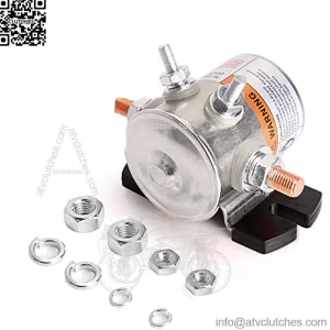 #70 Series Solenoid Relay for EZGO 36 Volt Golf Cart, 4 Terminal SPNO Continuous Duty, OEM# 11761-G1 27855-G01 27855-G02 31680-G1 27805-G02 3016