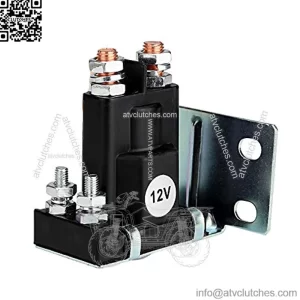 12V 4 Terminal Solenoid for EZGO TXT Marathon Gas 2/4 Cycle 1979-1994 Golf Cart 16542-G1, 16542G1, 1133
