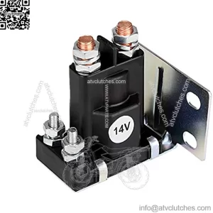 Golf Cart 14V 200A 4 Terminal Solenoid for EZGO TXT Gas Golf Cart 1994-Up OEM 27153-G01, 27153G01, 612813