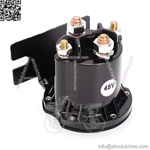 Golf Cart 48V Solenoid for EZGO TXT 2010-up & All 48V MPT 800/1000 Vehicles, OEM# 612711