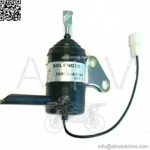 16851-60014 Fuel Shut Off Solenoid For Kubota BX2230D RTV900R RTV900T 052600-453