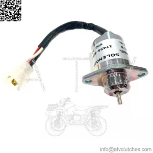 Fuel Shut Off Solenoid Shutdown For Kubota Yanmar SA4569T SA4569 17454-60010 12V