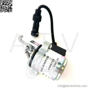 Electric Fuel Shut Off Solenoid For Diesel Deutz Skid Steer 1011/2011 D4103812